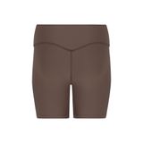 "WHENEVER" BASIC SPORTS SHORTS / CHOCO