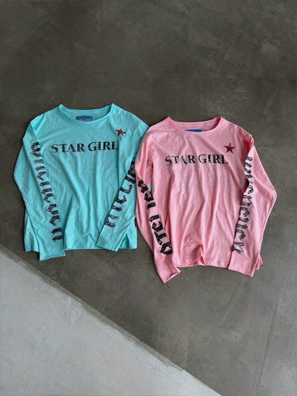 ÁO TAY DÀI  “WHENEVER” STAR GIRL LONG SLEEVE / PINK