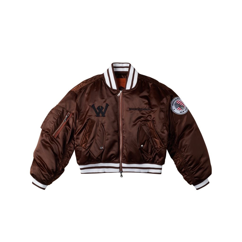 “WHENEVER” NEW YORK BOMBER / BROWN