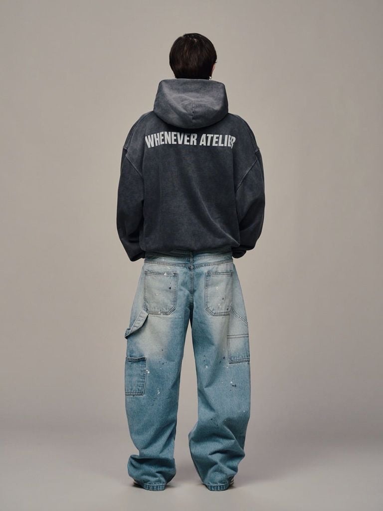 QUẦN DÀI “WHENEVER” ATELIER MARKS DENIM / WASH BLUE