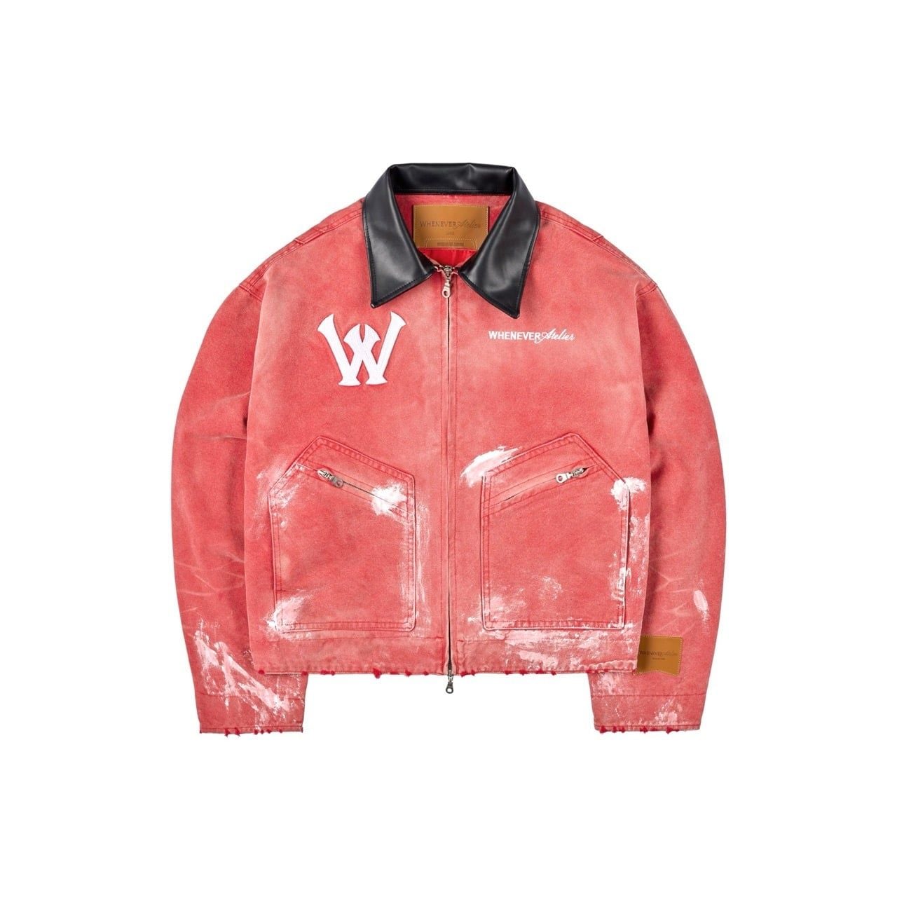 ÁO KHOÁC "WHENEVER" PAINTED JACKET / RED