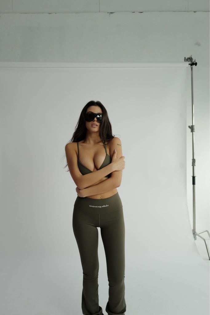 "WHENEVER" FLATTERING BRA / OLIVE