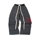 “WHENEVER” SUPER STAR SWEATPANTS / BLACK