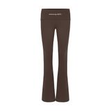 "WHENEVER" FLATTERING HIGH - FLARE LEGGINGS / CHOCO
