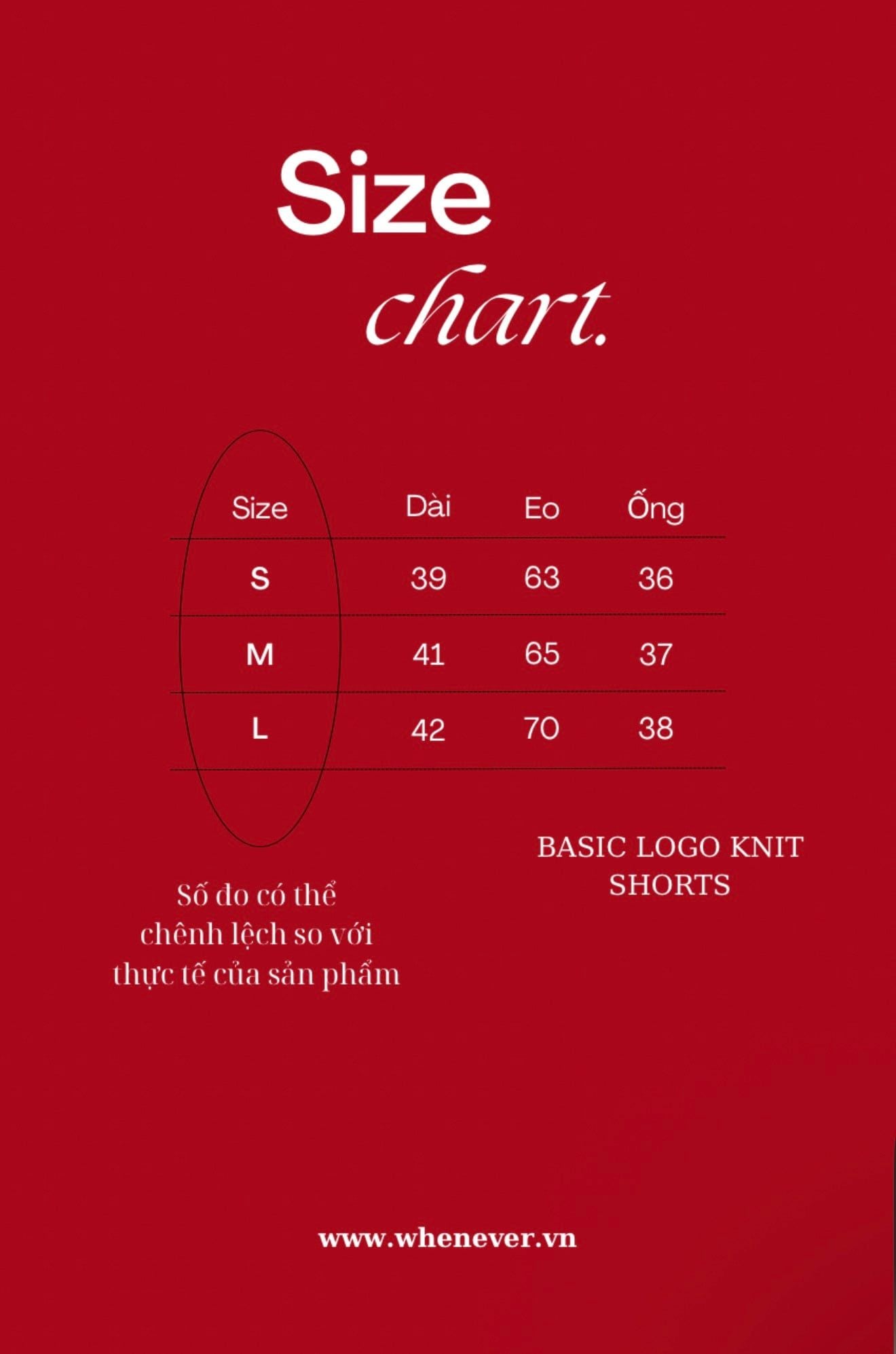 QUẦN DỆT LEN "WHENEVER" BASIC LOGO KNIT SHORT/ NAVY
