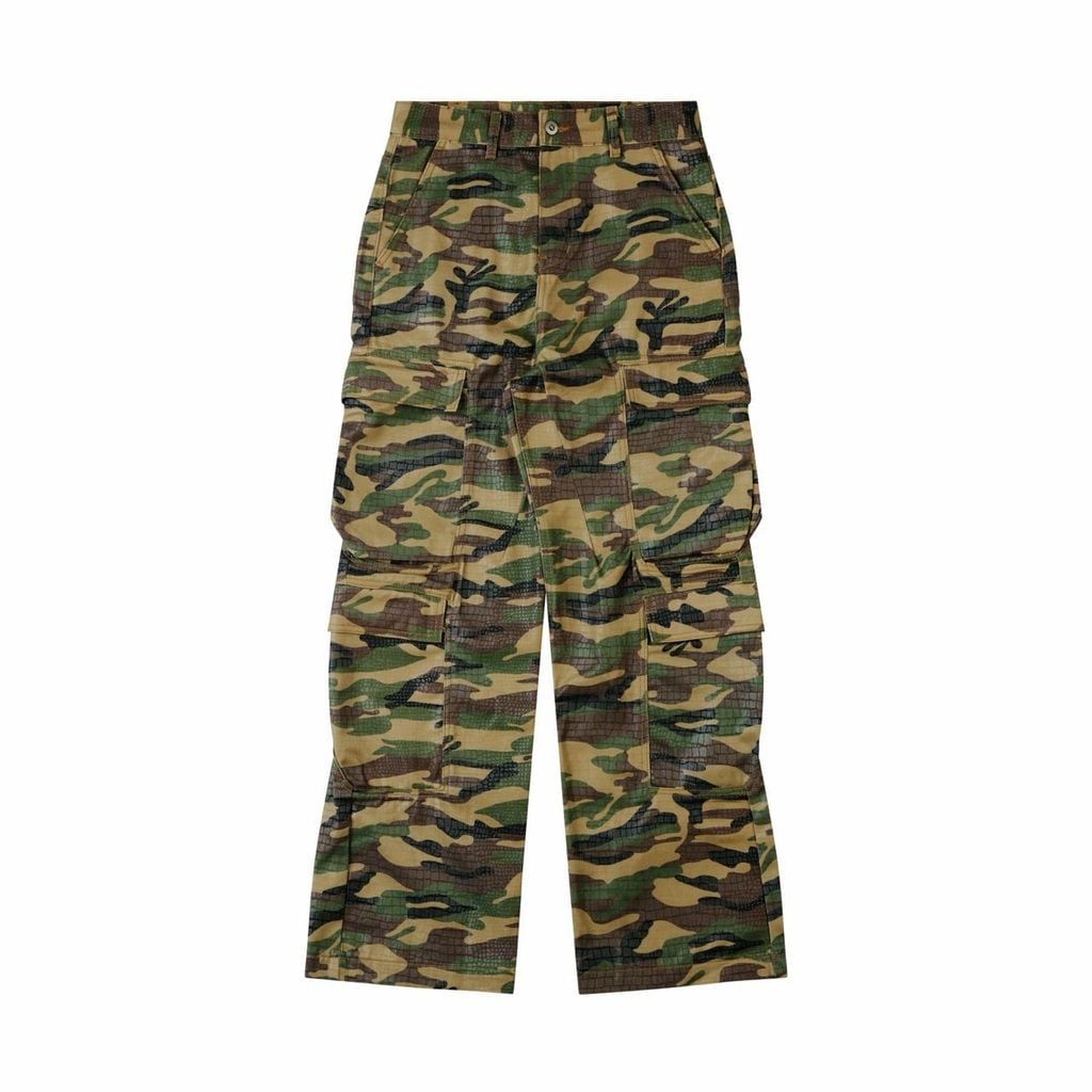 QUẦN DÀI “WHENEVER” CROC CAMO CARGO PANTS