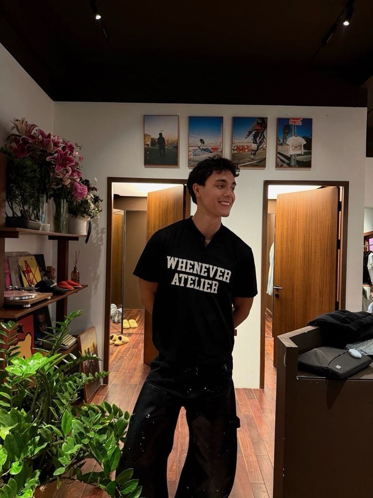 ÁO LƯỚI “WHENEVER” SS26 MESH JERSEY / BLACK