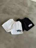 QUẦN DỆT KIM "WHENEVER" BASIC LOGO KNIT SHORTS / WHITE