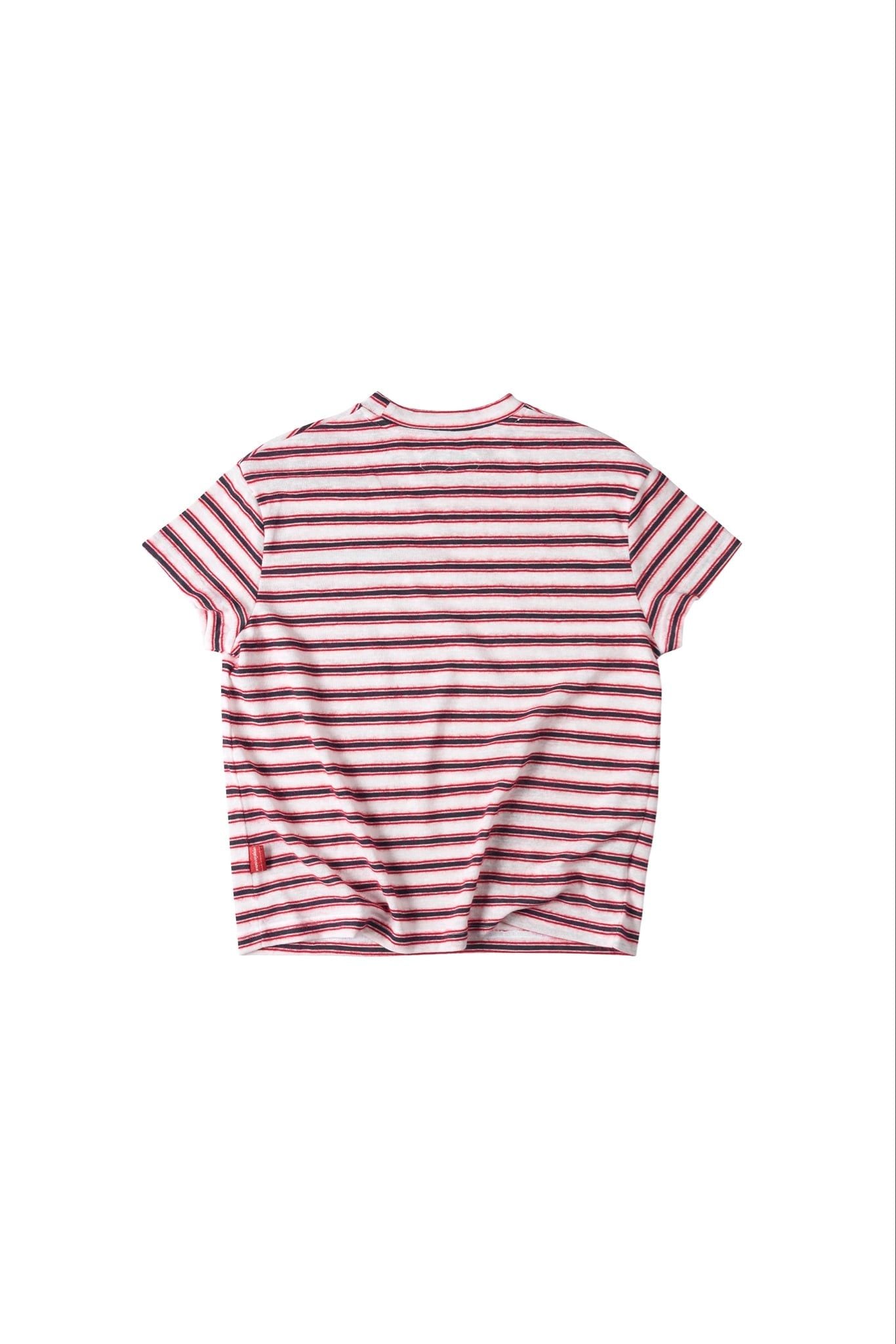 ÁO TAY NGẮN "WHENEVER" EMBROIDERED LOGO 26 T-SHIRT/ WHITE RED