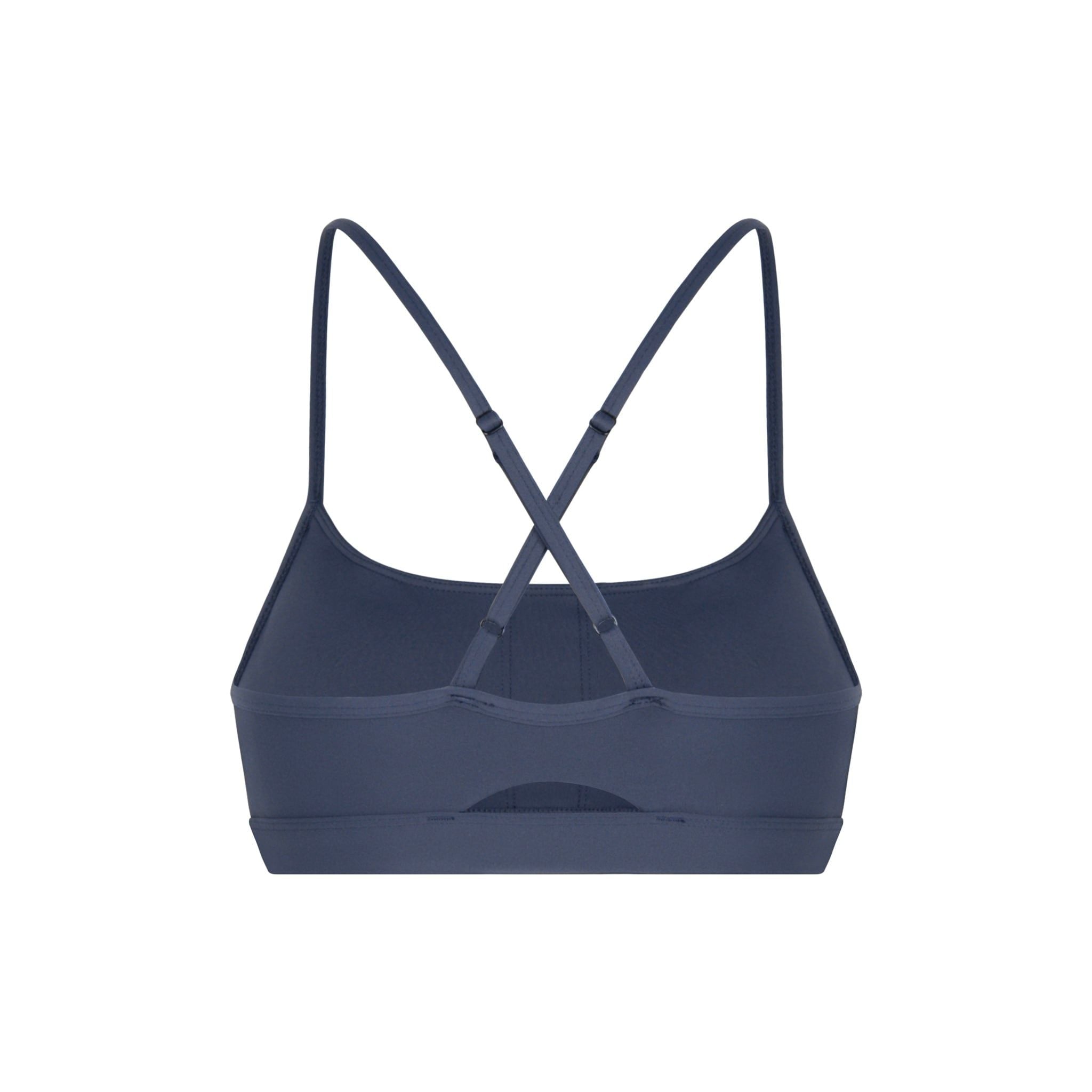 "WHENEVER" BASIC RACERBACK BRA / NAVY