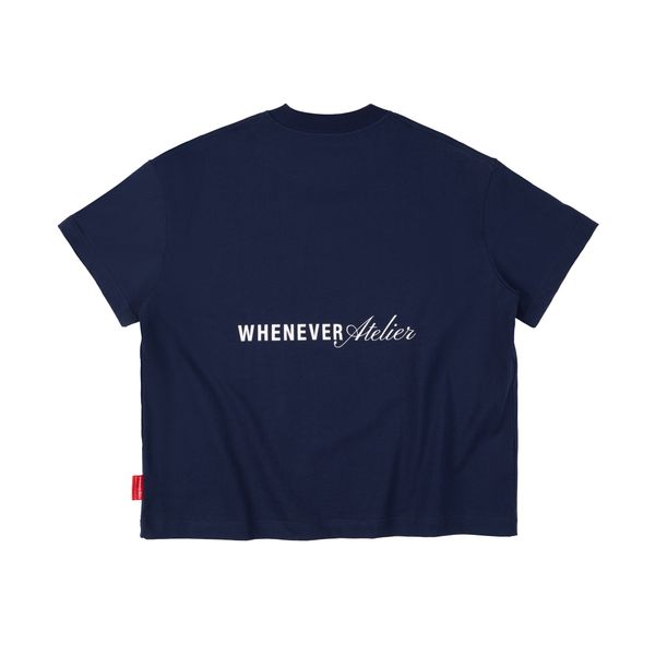 “WHENEVER” NEW YORK CITY T-SHIRT / NAVY – CÔNG TY CỔ PHẦN WHENEVER ATELIER