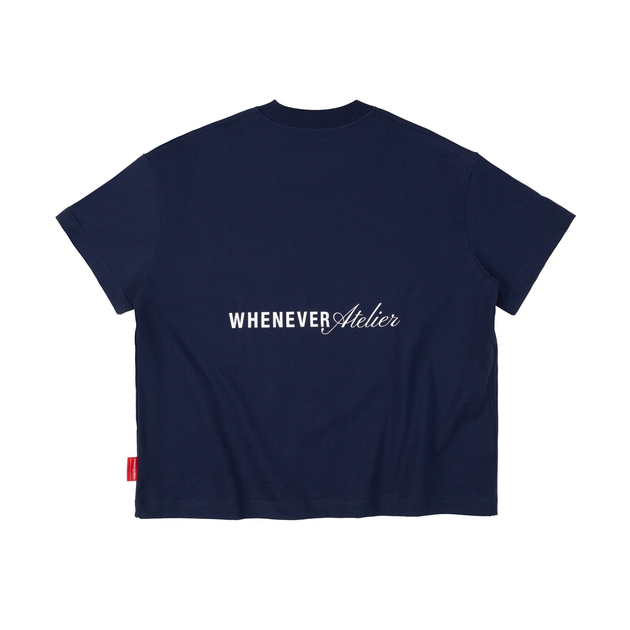 “WHENEVER” NEW YORK CITY T-SHIRT / NAVY