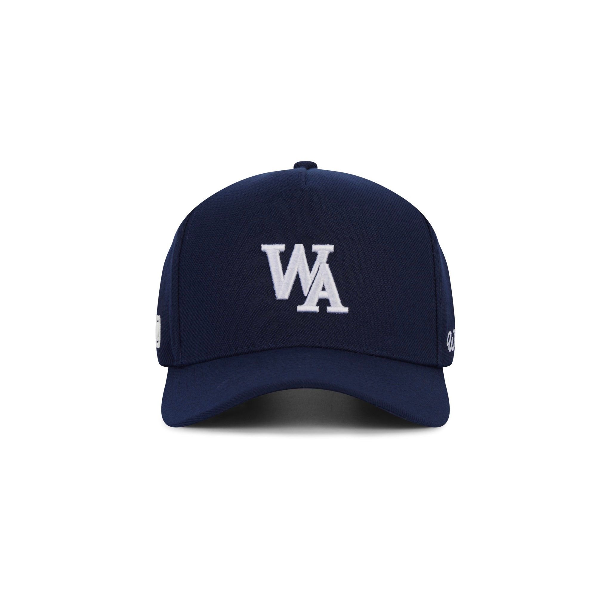 “WHENEVER” WA KHAKI TRUCKER HAT / NAVY