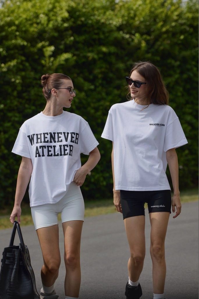 ÁO “WHENEVER” BASIC LOGO VER2 T-SHIRT / WHITE