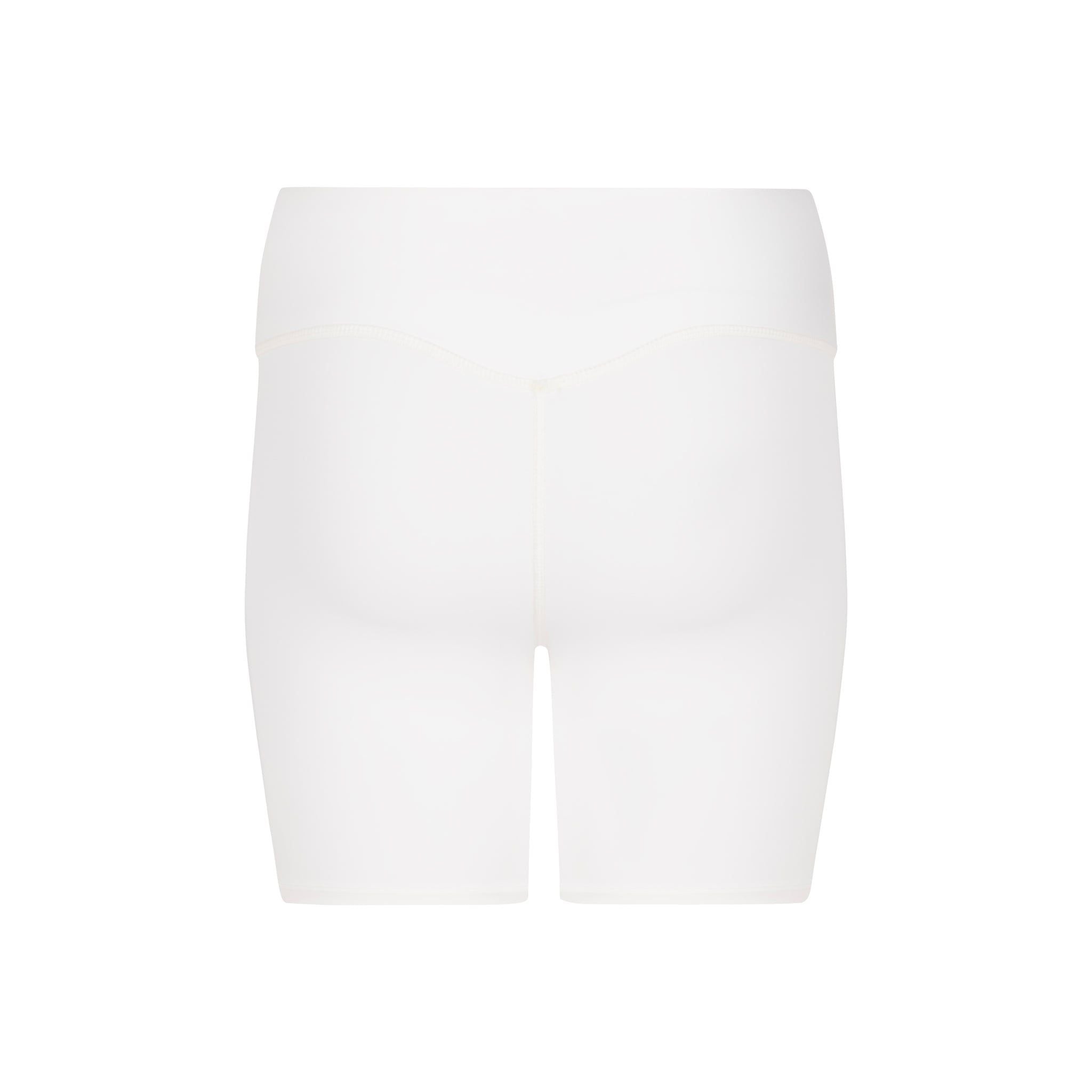 "WHENEVER" BASIC SPORTS SHORTS / WHITE