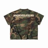 ÁO “WHENEVER” WAFFLE CAMO T-SHIRT / GREEN