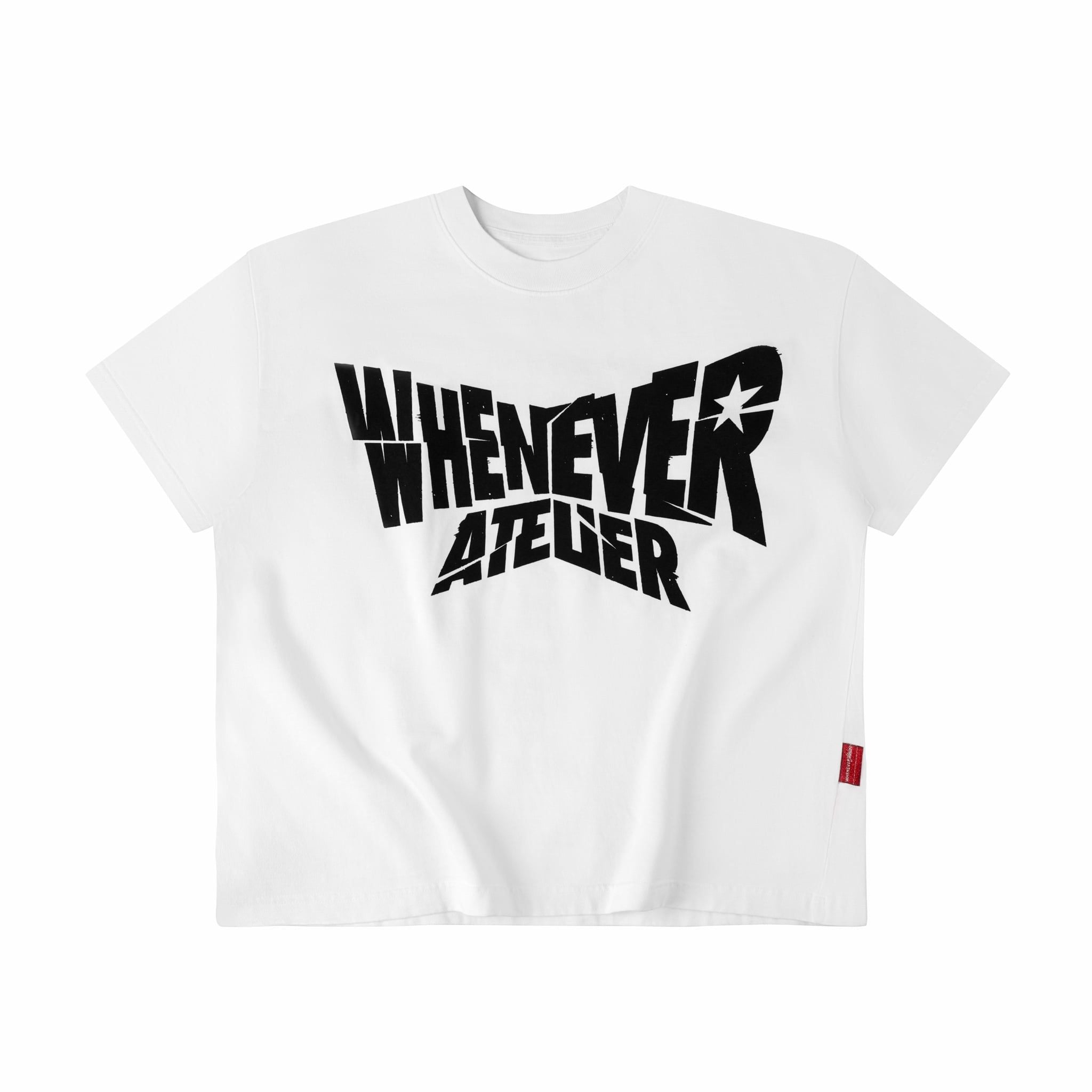 ÁO "WHENEVER" ARC LOGO T-SHIRT / WHITE
