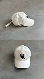 WHENEVER W BALLPARK HAT / WHITE