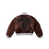 “WHENEVER” NEW YORK BOMBER / BROWN