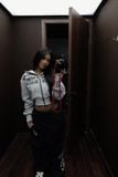 ÁO KHOÁC “WHENEVER” SS26 CROPPED ZIP-UP HOODIE / PREMIUM GREY