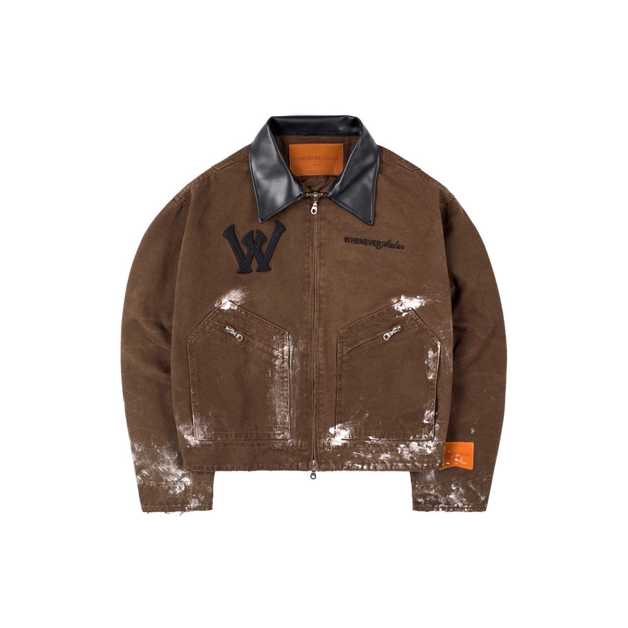 ÁO KHOÁC "WHENEVER" PAINTED JACKET / BROWN