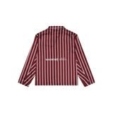"WHENEVER" BỘ ÁO VÀ QUẦN DÀI SATIN LONG PAJAMA SHIRT + PANTS / RED
