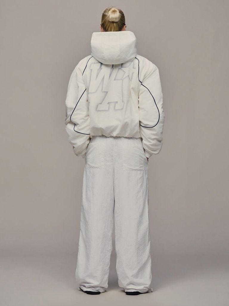 QUẦN DÀI “WHENEVER” SS26 BASIC NYLON PANTS / WHITE