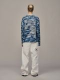 ÁO TAY DÀI  “WHENEVER” WAFFLE CAMO LONG SLEEVES / BLUE