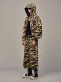 Áo khoác "WHENEVER" EMBROIDERED CAMO HOODIE ZIP