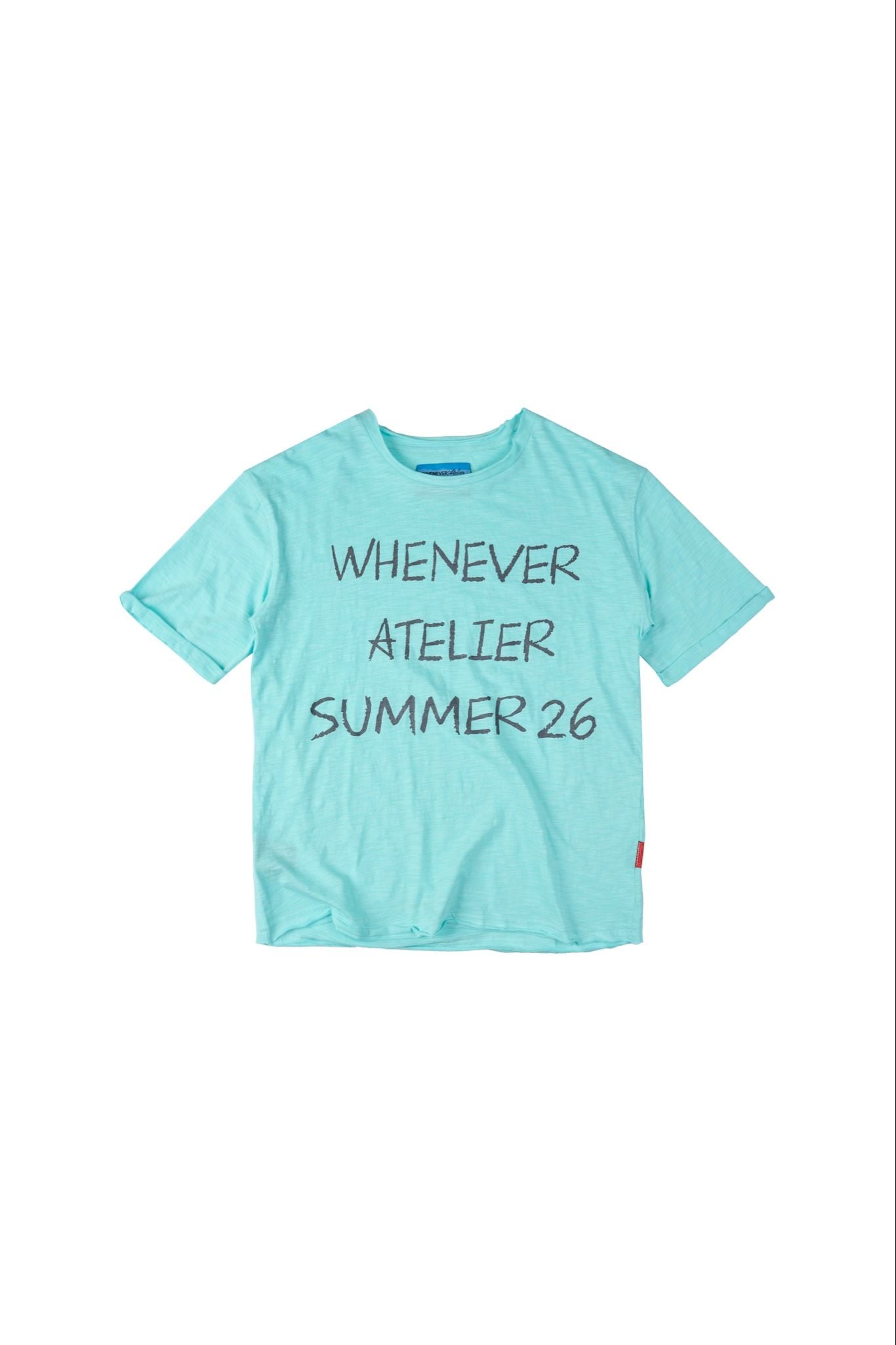 ÁO “WHENEVER” SUMMER 26 T-SHIRT / TIFFANY BLUE