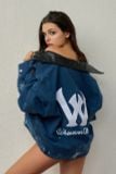 ÁO KHOÁC "WHENEVER" PAINTED JACKET / NAVY
