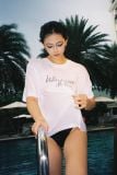 ÁO “WHENEVER” SIGNATURE SCRIPT T-SHIRT / WHITE