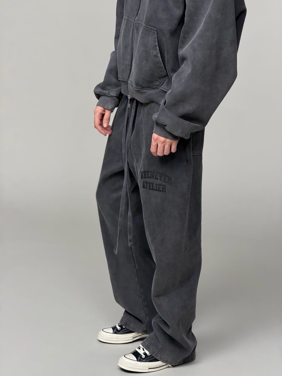 QUẦN "WHENEVER" ATELIER WASHED SWEATPANTS/ VINTAGE GREY