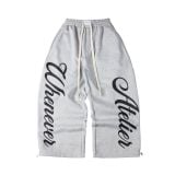 “WHENEVER” WA SWEATPANTS / PREMIUM GREY