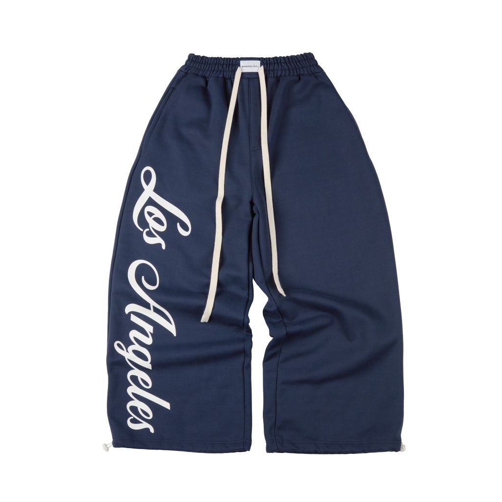“WHENEVER” LOS ANGELES SWEATPANTS / NAVY