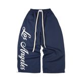 “WHENEVER” LOS ANGELES SWEATPANTS / NAVY