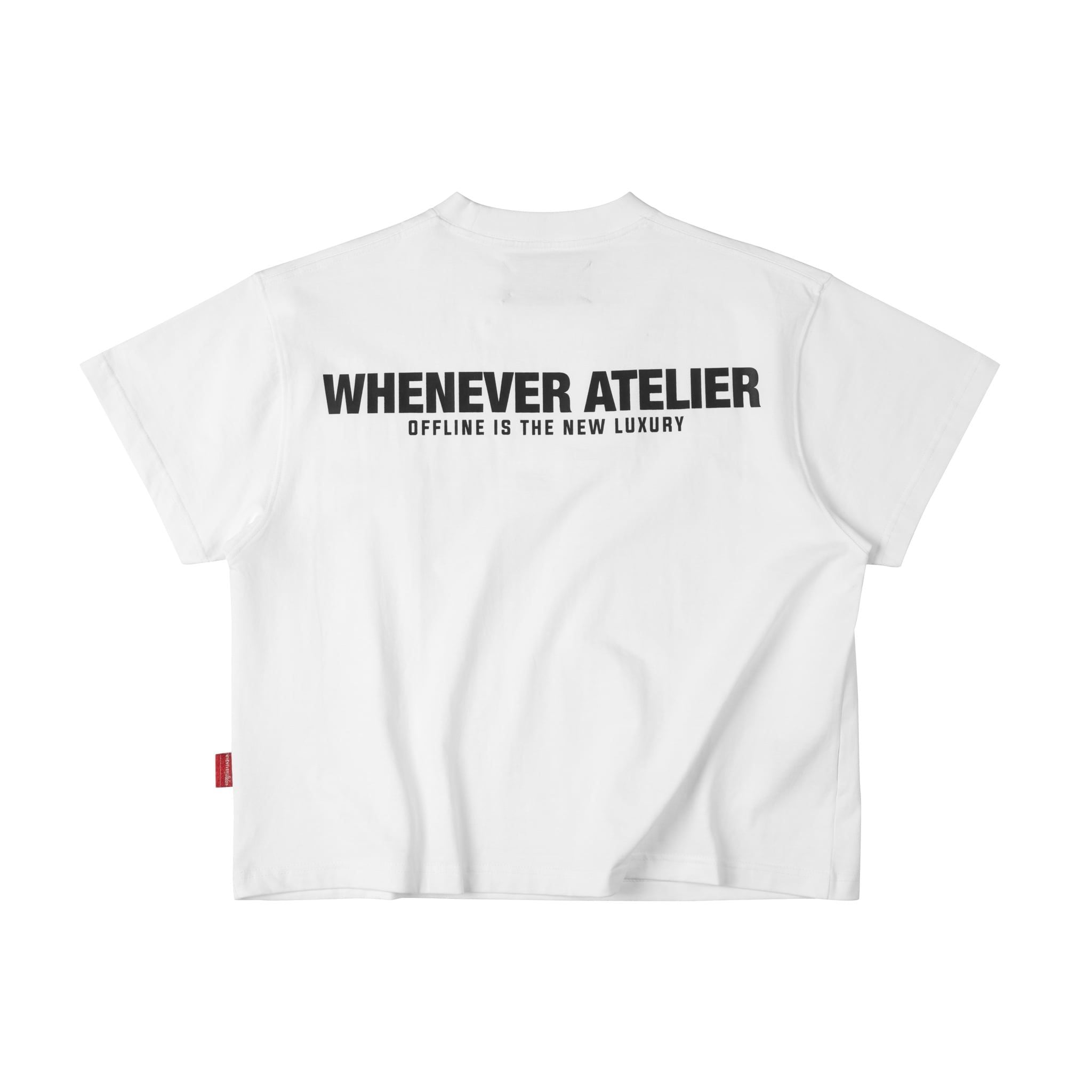 ÁO “WHENEVER” OFFLINE T-SHIRT / WHITE