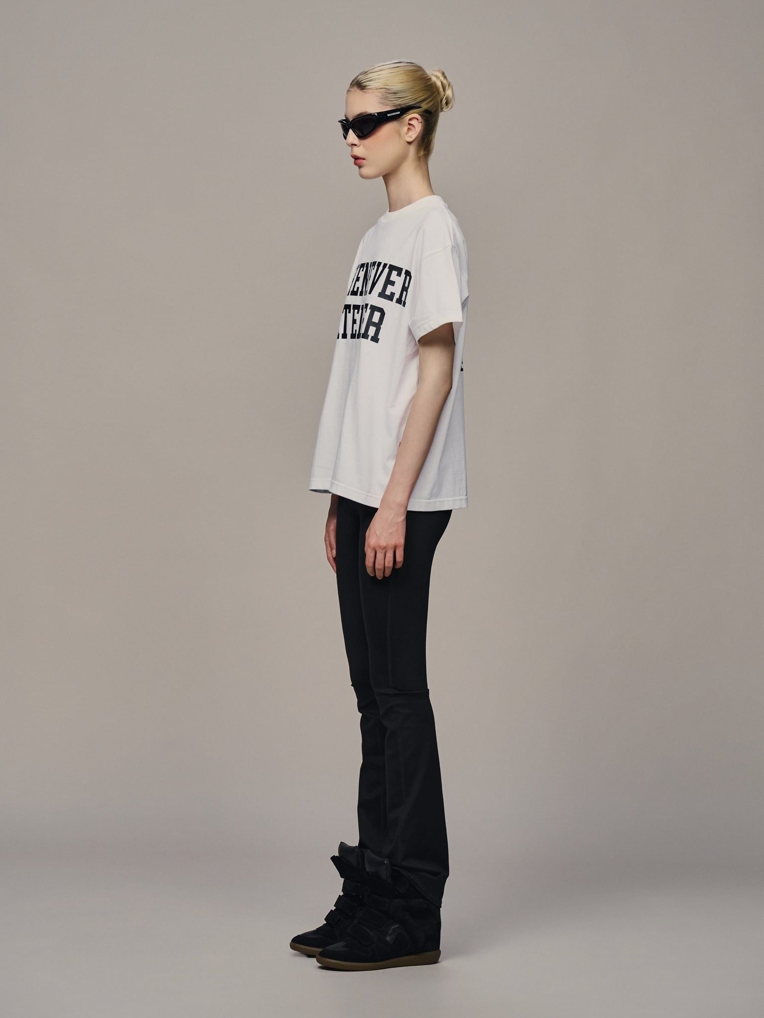 ÁO “WHENEVER” BASIC LOGO VER2 T-SHIRT / WHITE