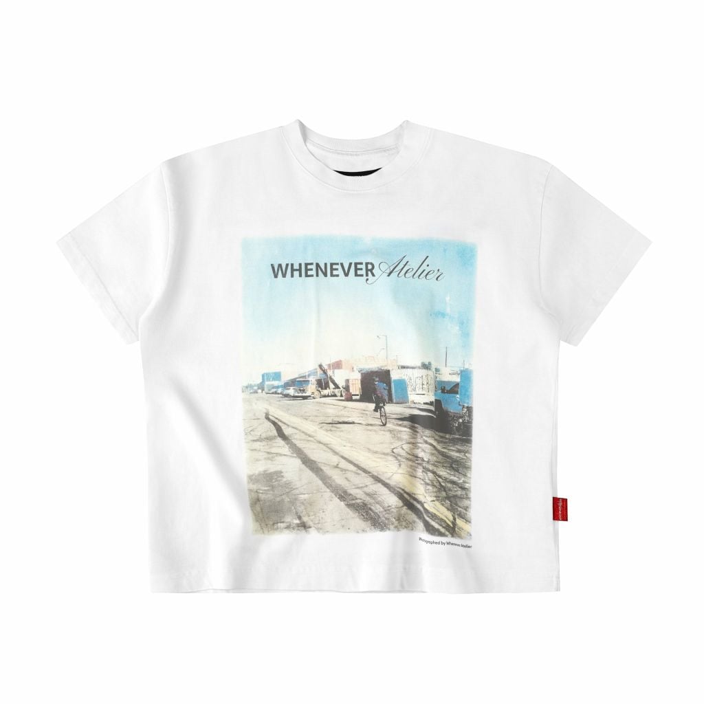 ÁO "WHENEVER" LA STREET T-SHIRT / WHITE