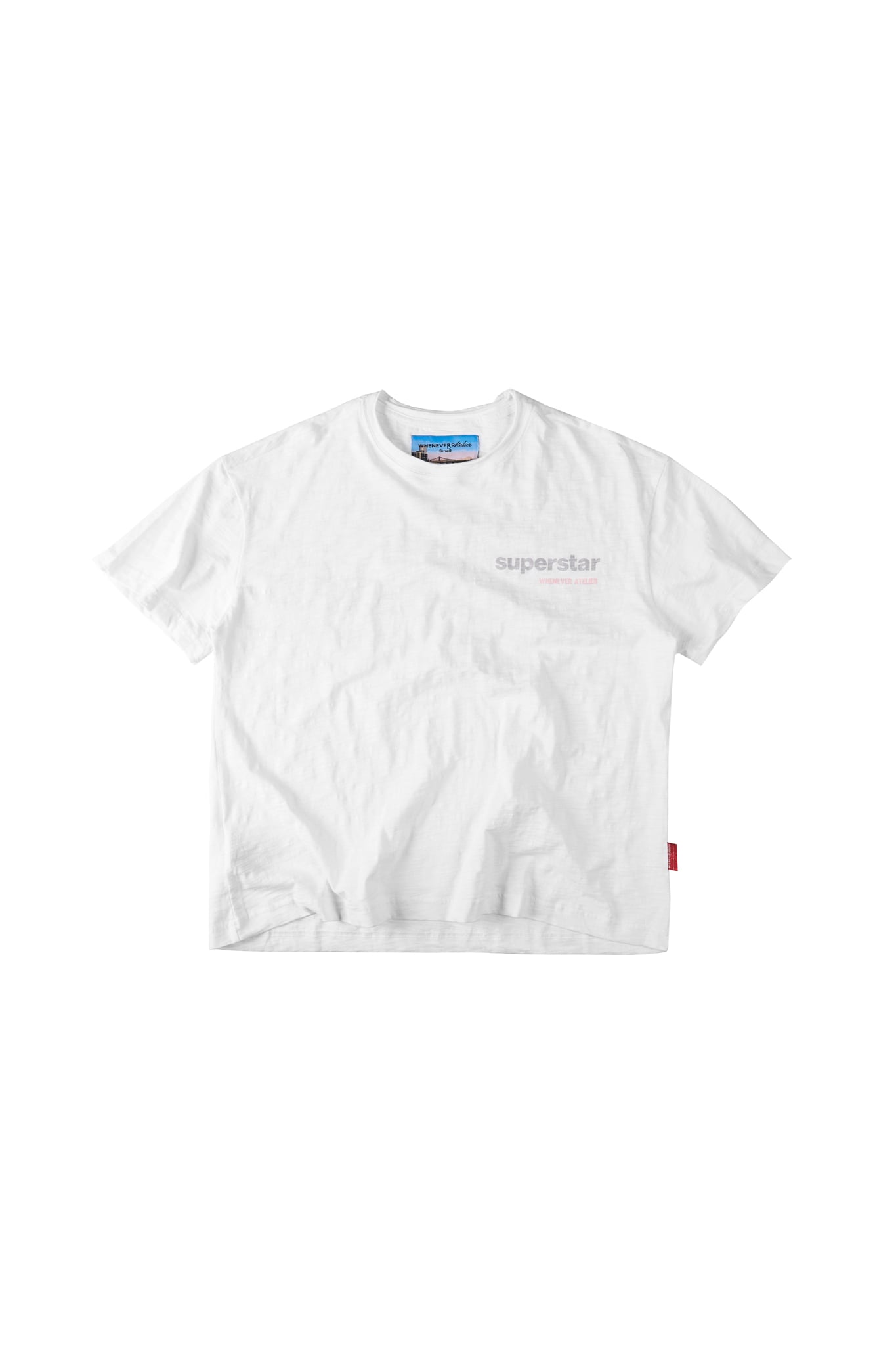 ÁO THUN “ WHENEVER” HWD SLUB T-SHIRT/ WHITE