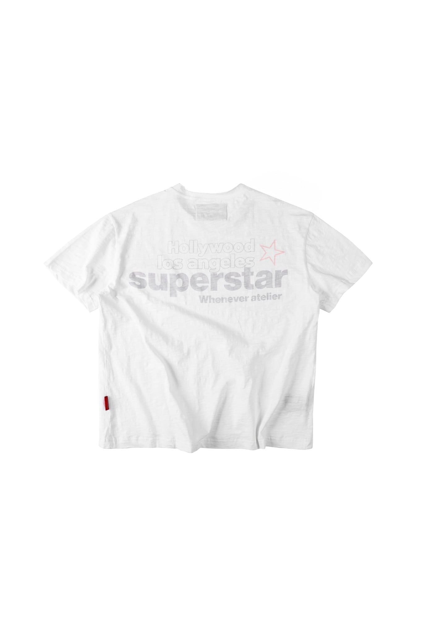 ÁO THUN “ WHENEVER” HWD SLUB T-SHIRT/ WHITE