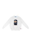 ÁO SWEATER DỆT KIM DÀI TAY "WHENEVER" STAR BEAR SWEATER/ WHITE
