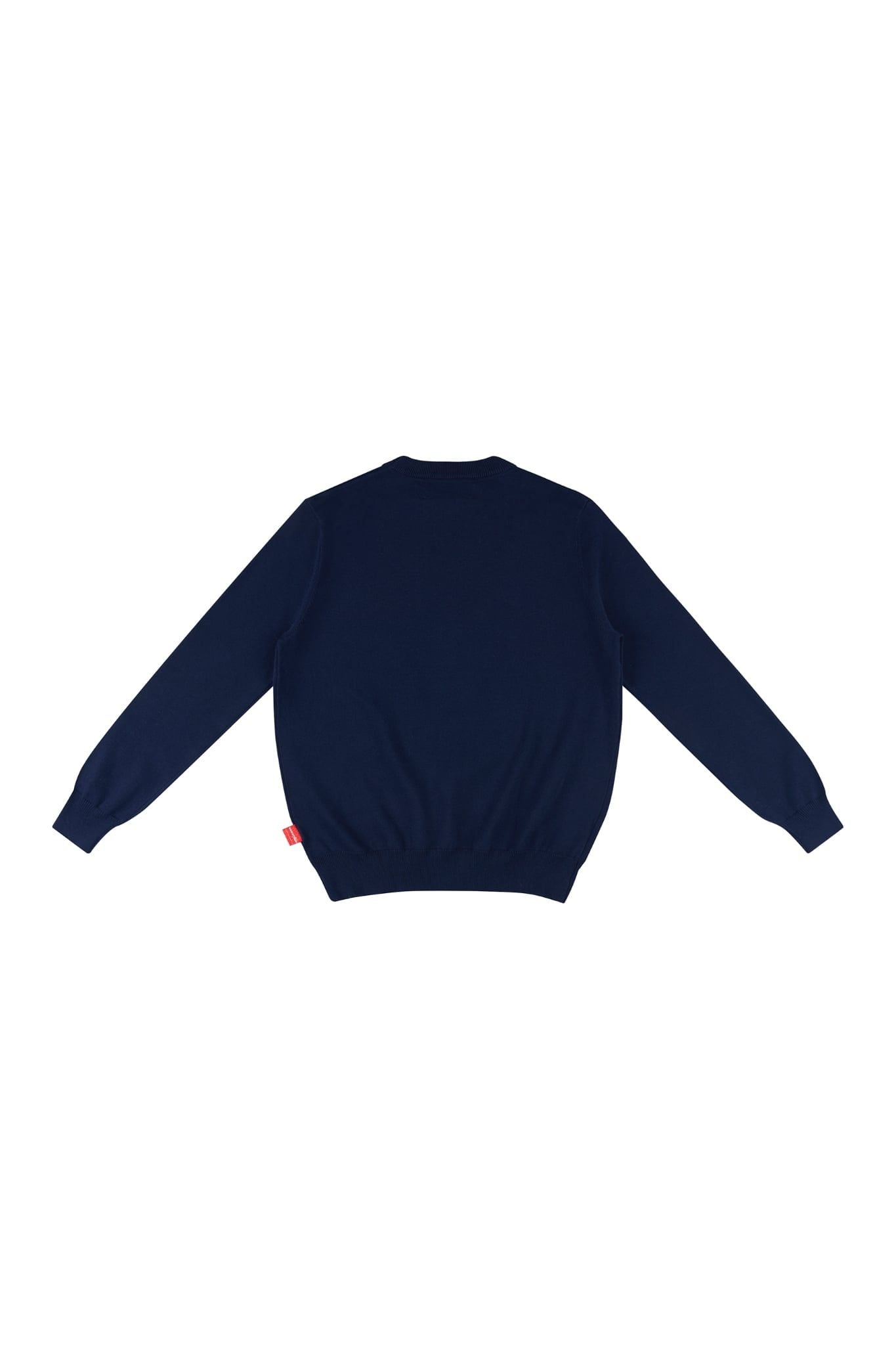 ÁO SWEATER DỆT KIM DÀI TAY "WHENEVER" LITTLE BEAR SWEATER/ NAVY