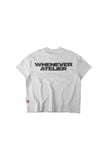 ÁO "WHENEVER" LOGO SS26 T-SHIRT / GREY