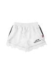 QUẦN "WHENEVER" YATCH LOGO LACE SHORTS/ WHITE