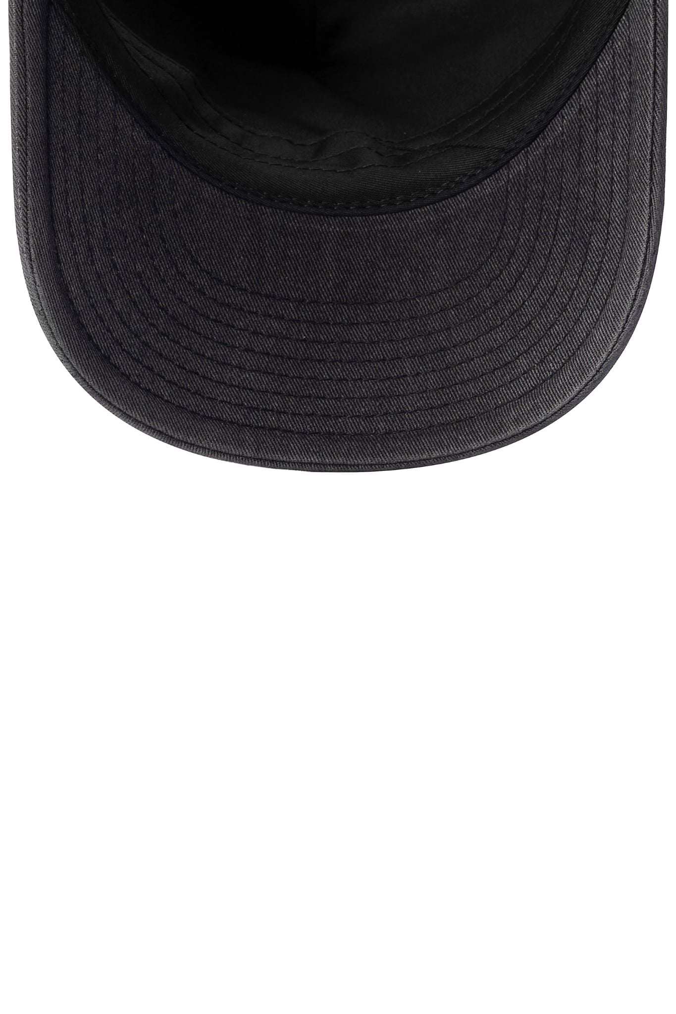 NÓN "WHENEVER" METALLIC STUDCAP/ BLACK WHITE