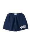 QUẦN DỆT LEN "WHENEVER" BASIC LOGO KNIT SHORT/ NAVY
