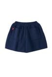 QUẦN DỆT LEN "WHENEVER" BASIC LOGO KNIT SHORT/ NAVY