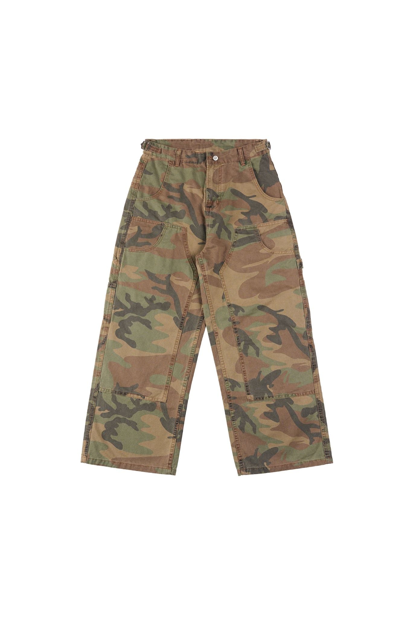 QUẦN DÀI “WHENEVER” DOUBLE-KNEE CAMO PANTS