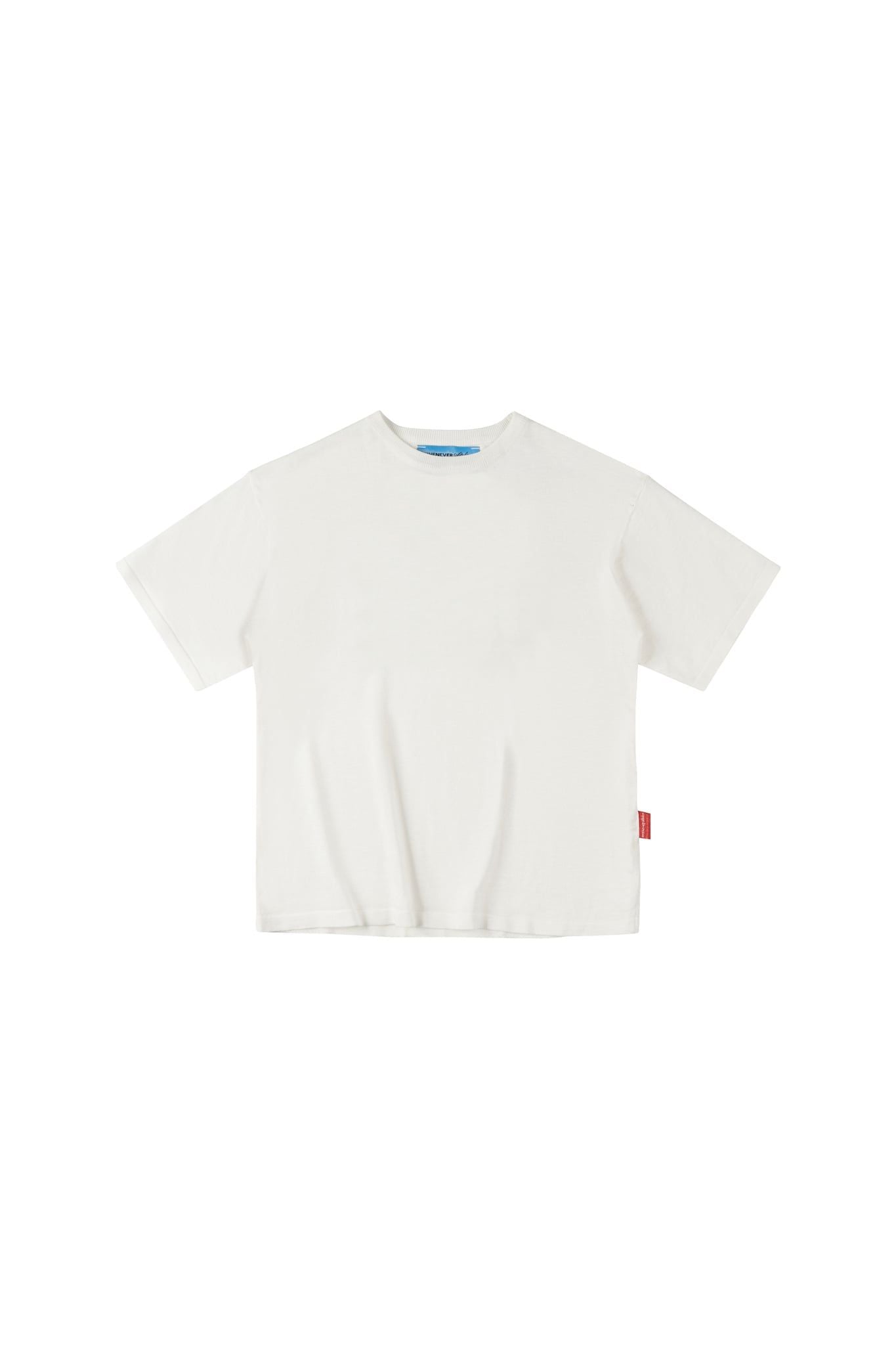 ÁO THUN DỆT LEN CÓ LOGO "WHENEVER" DISTRESSED LOGO T-SHIRT/ WHITE